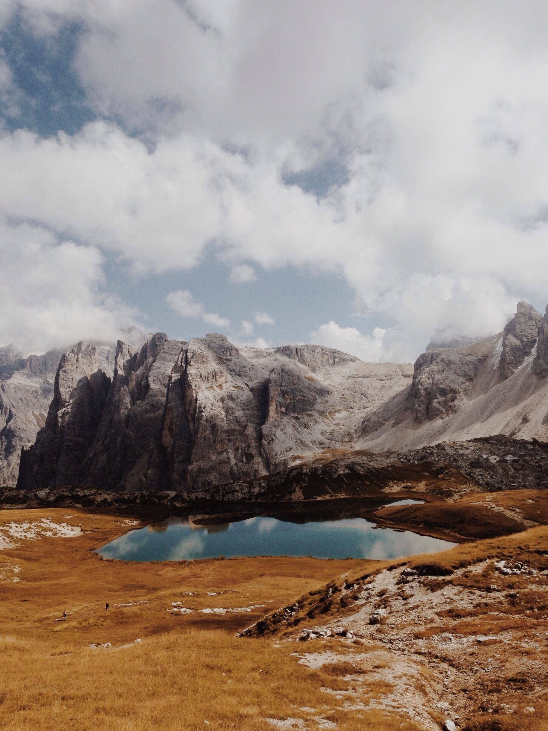 Beautiful Dolomiti scenery in late september! 