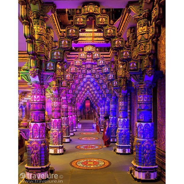 A ready-to-shoot set for mythologicals! At #RamojiFilmCity - India's answer to #UniversalStudios