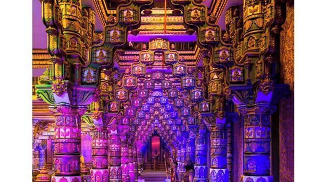 A ready-to-shoot set for mythologicals! At #RamojiFilmCity - India's answer to #UniversalStudios