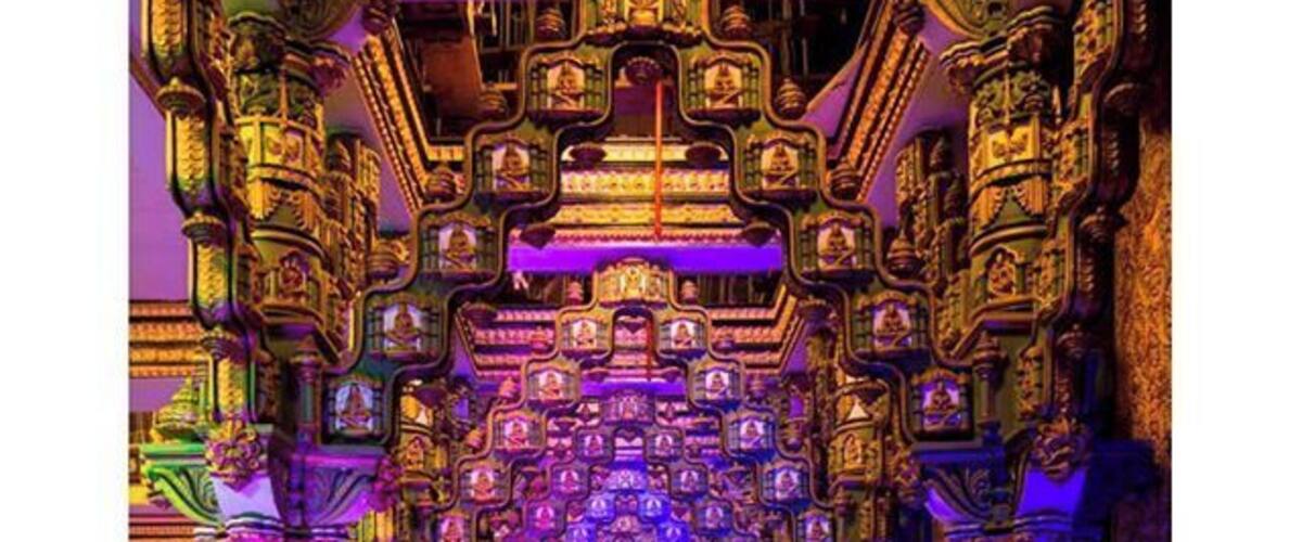 A ready-to-shoot set for mythologicals! At #RamojiFilmCity - India's answer to #UniversalStudios