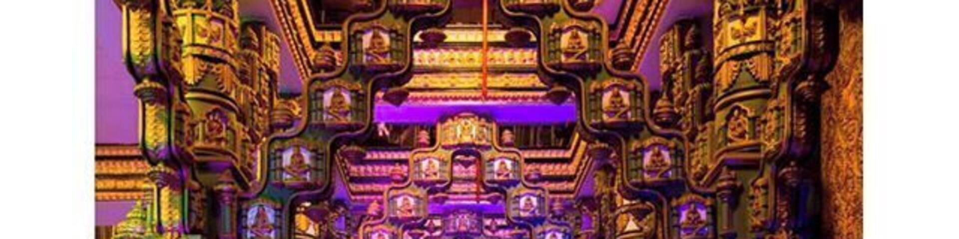 A ready-to-shoot set for mythologicals! At #RamojiFilmCity - India's answer to #UniversalStudios