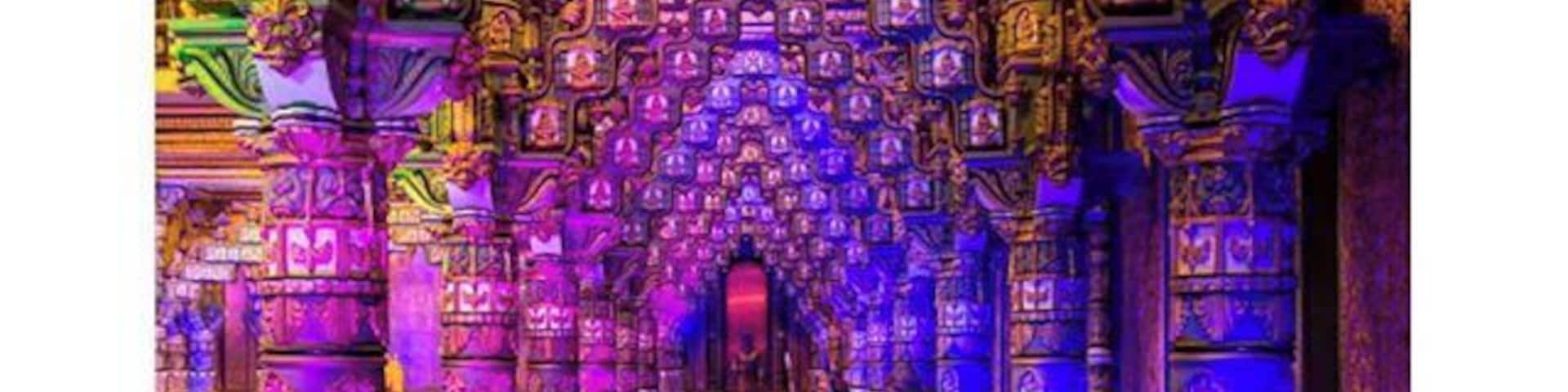 A ready-to-shoot set for mythologicals! At #RamojiFilmCity - India's answer to #UniversalStudios