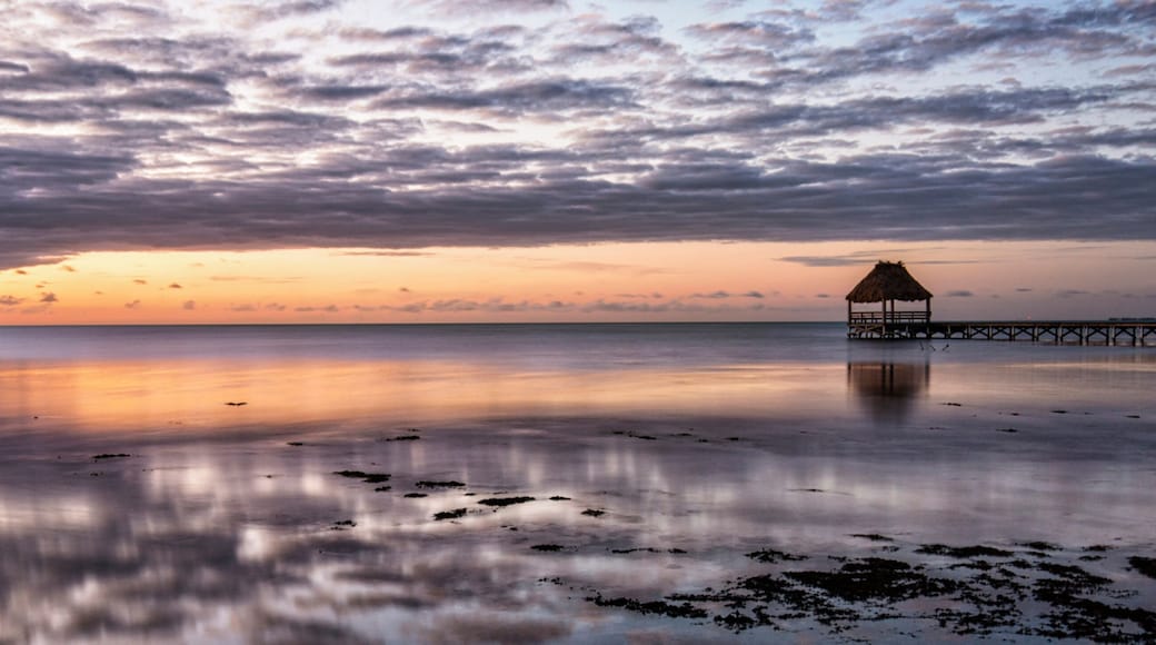 Belize Cayes - Small tropical island at Barrier Reef with paradise beach - known for diving, snorkeling and relaxing vacations - Caribbean Sea, Belize, Central America