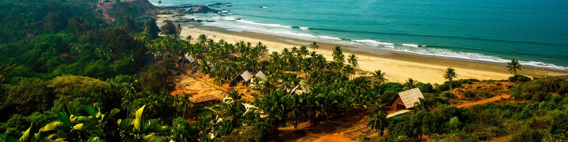 Goa beach India