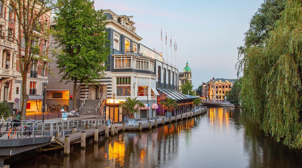 Amsterdam City Centre featuring a river or creek