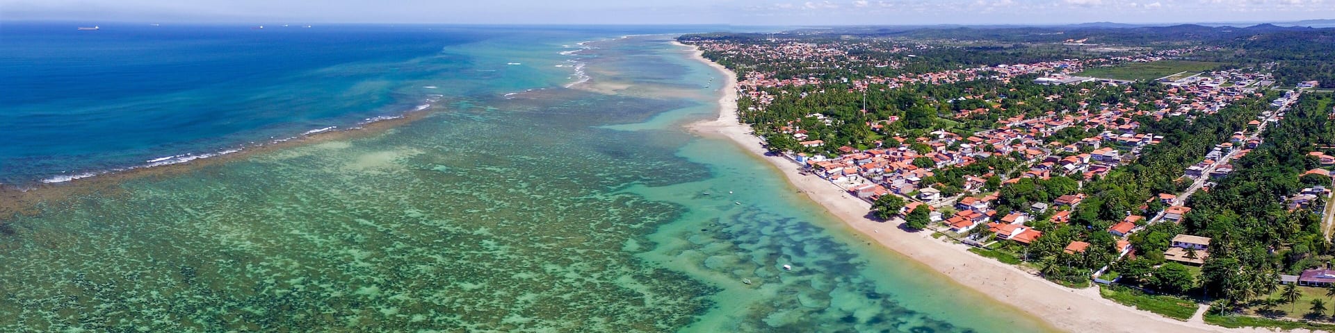 Panoramica, Penha Beach, Vera Cruz Island, Itaparica, Bahia