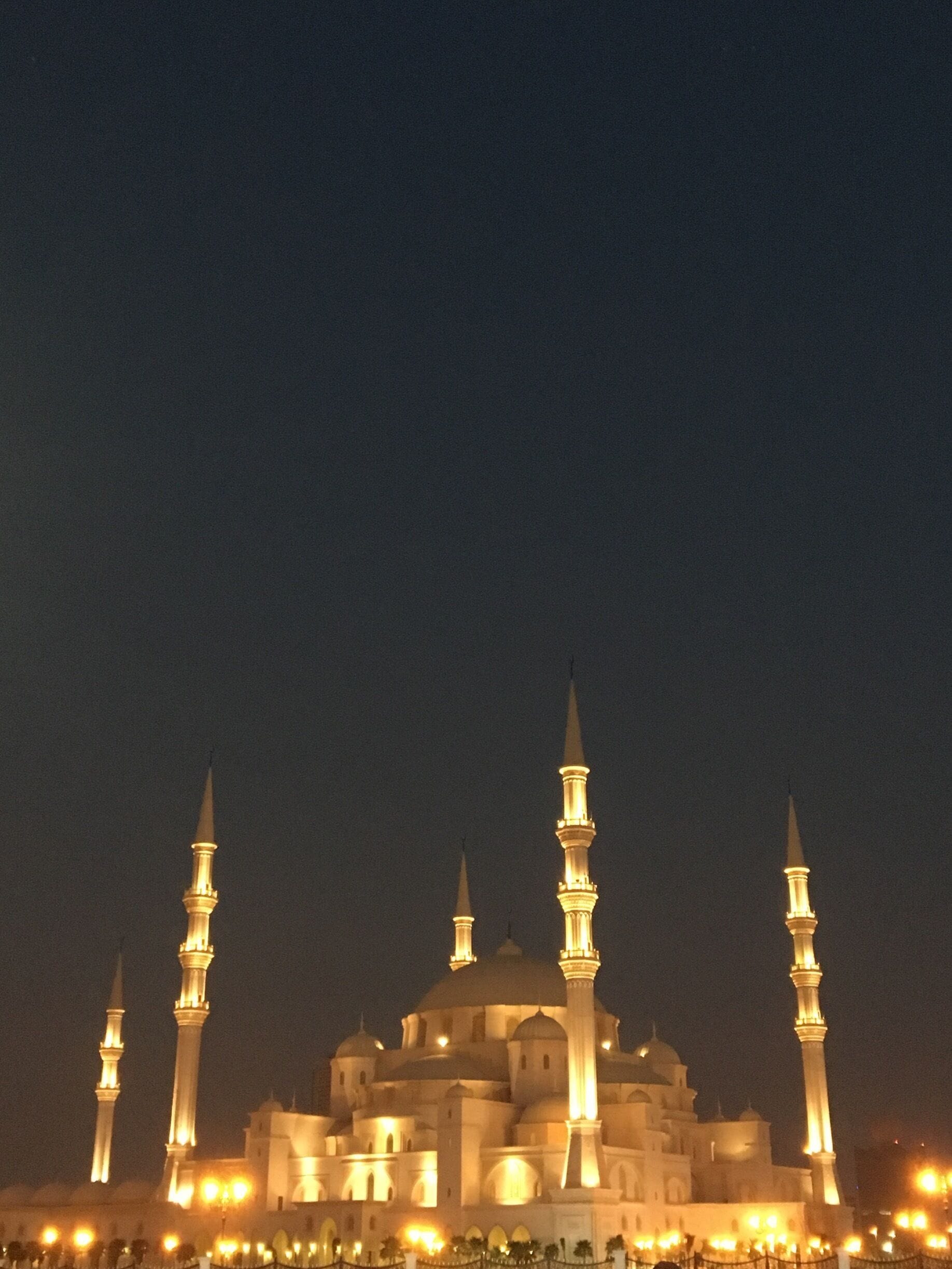 This is the second largest mosque in UAE. The architecture is just amazing !
