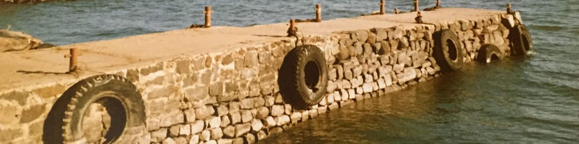 Sitting there one imagines Jesus walking on water, Even if you’re not a believer in history is just so overwhelming