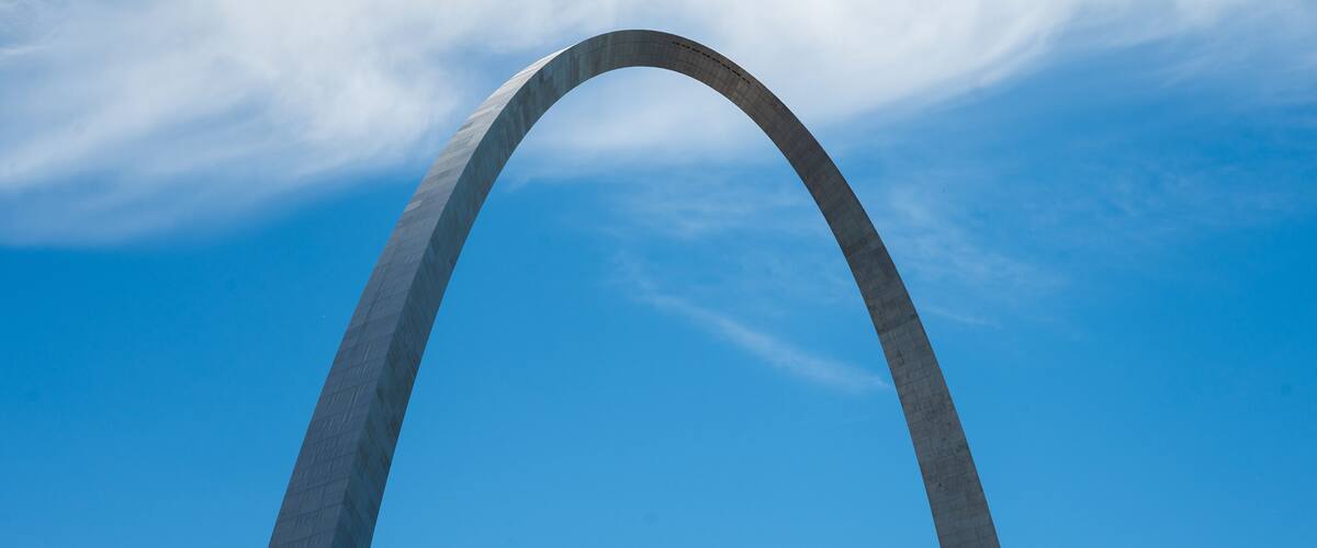 Downtown St. Louis in Missouri state