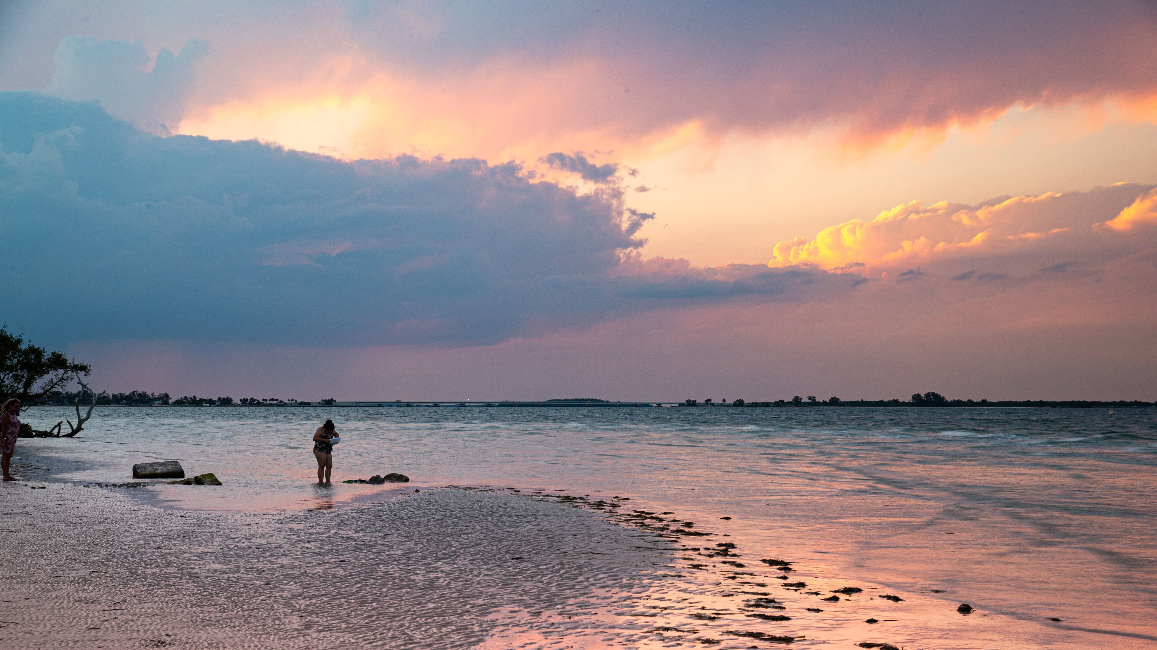 Fort Myers featuring a sunset and general coastal views