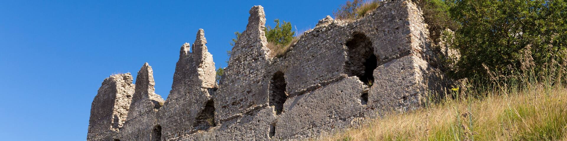Old Castle of Mondragone, Campania, Italy