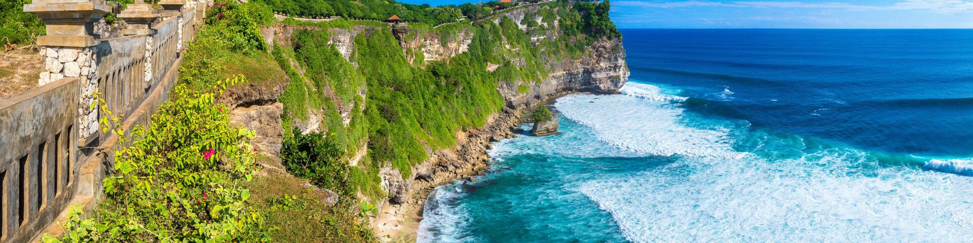 Pura Luhur Uluwatu Temple on Bali