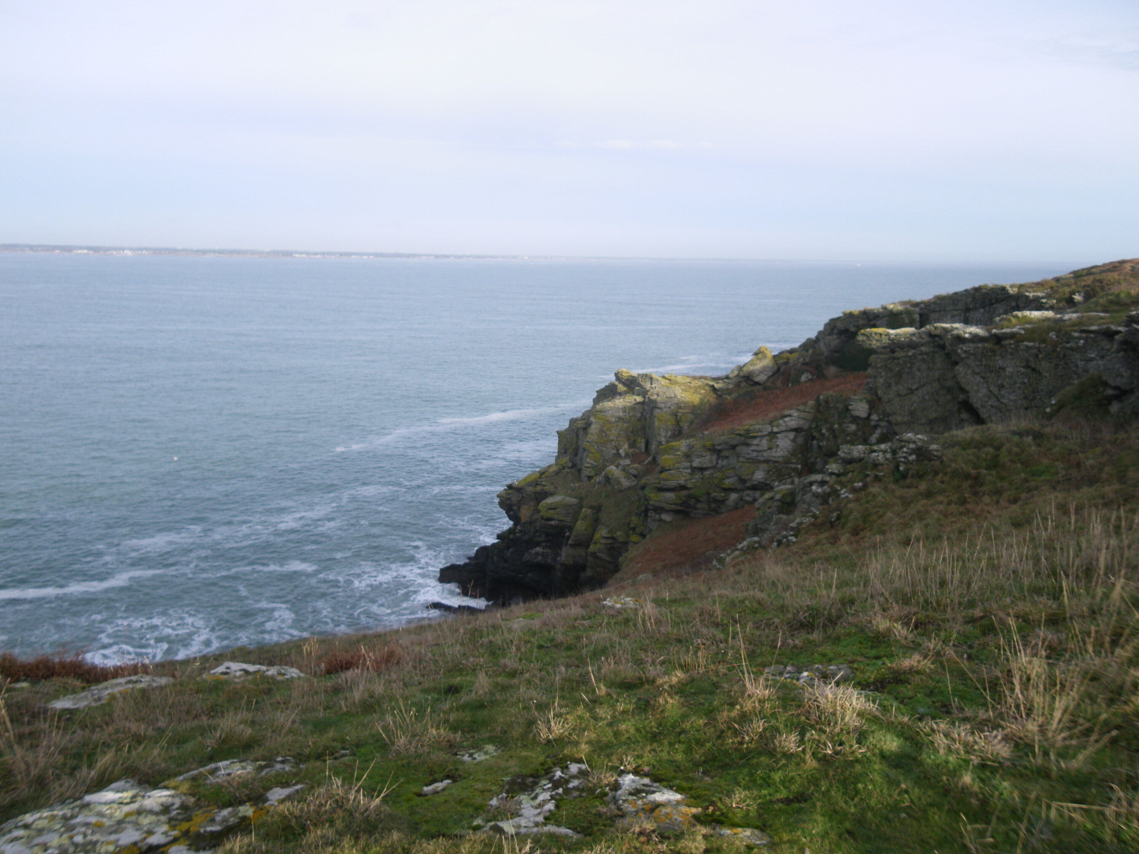 vue depuis le sentier cotier