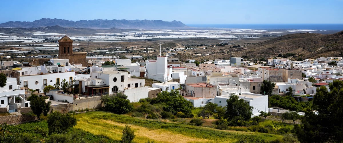 Village of Nijar, Almeria province, Andalusia, Spain