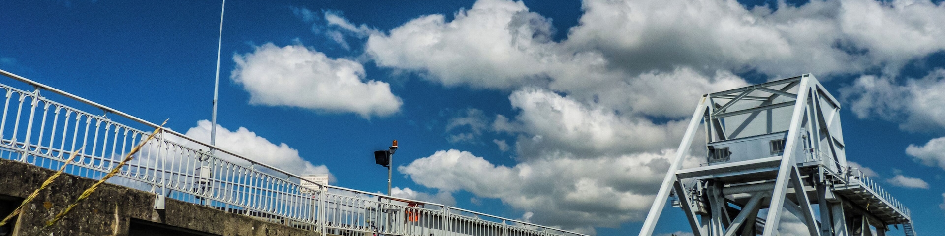 Sipping a coffee at Café Gondrée, looking at Pegasus Bridge