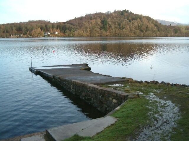 Pier at South Port on Loch Awe.