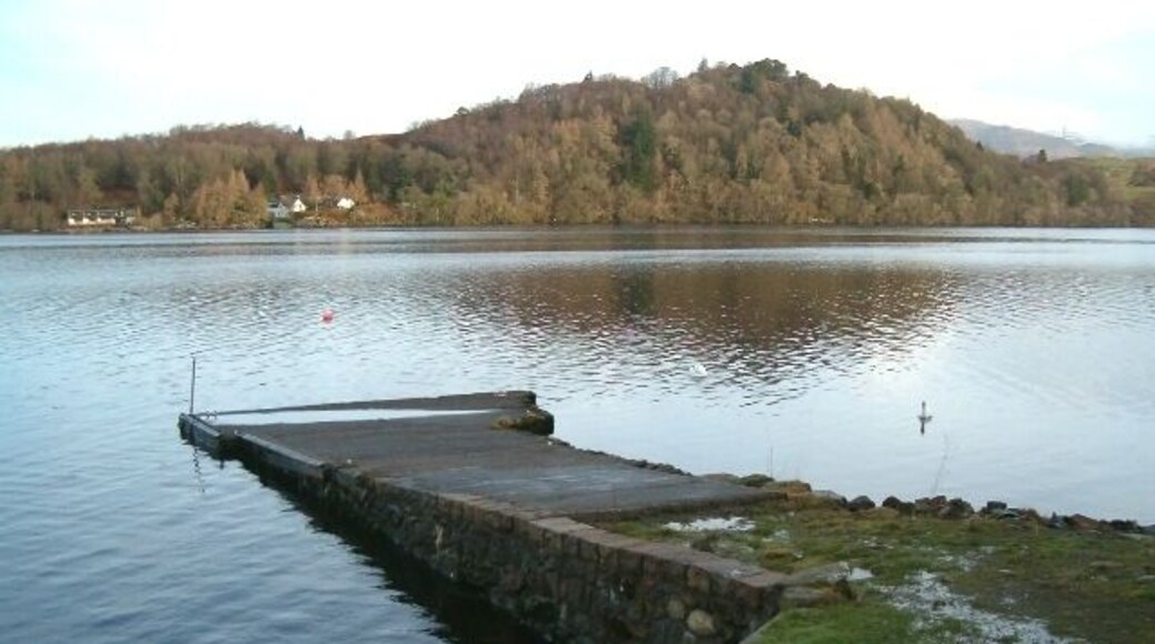 Pier at South Port on Loch Awe.