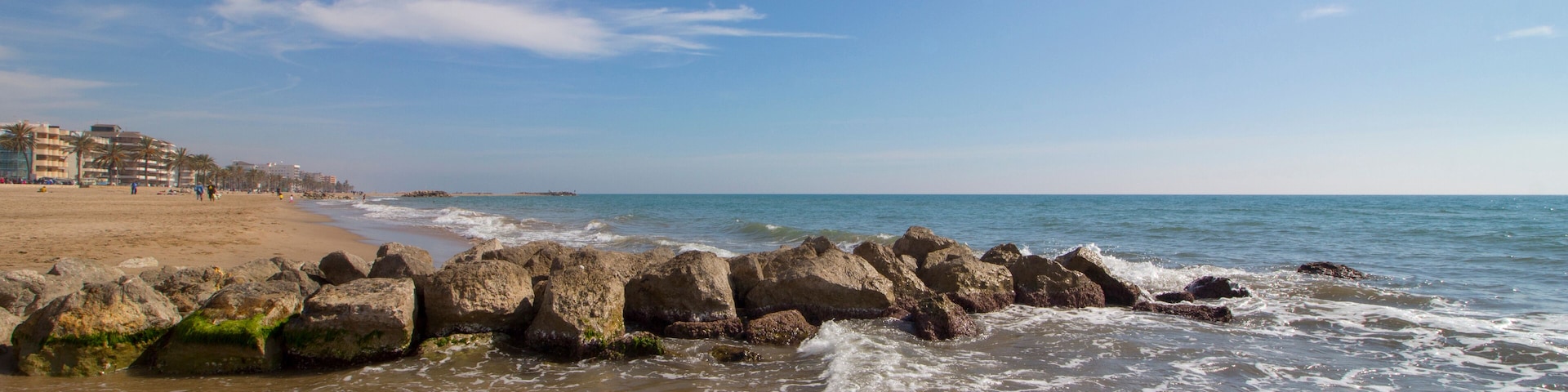 Cunit beach. Coastal municipality of the Costa Dorada located in the region of Bajo Peneds, in the province of Tarragona, Autonomous Community of Catalonia, Spain.; Shutterstock ID 1384598366; Purchas