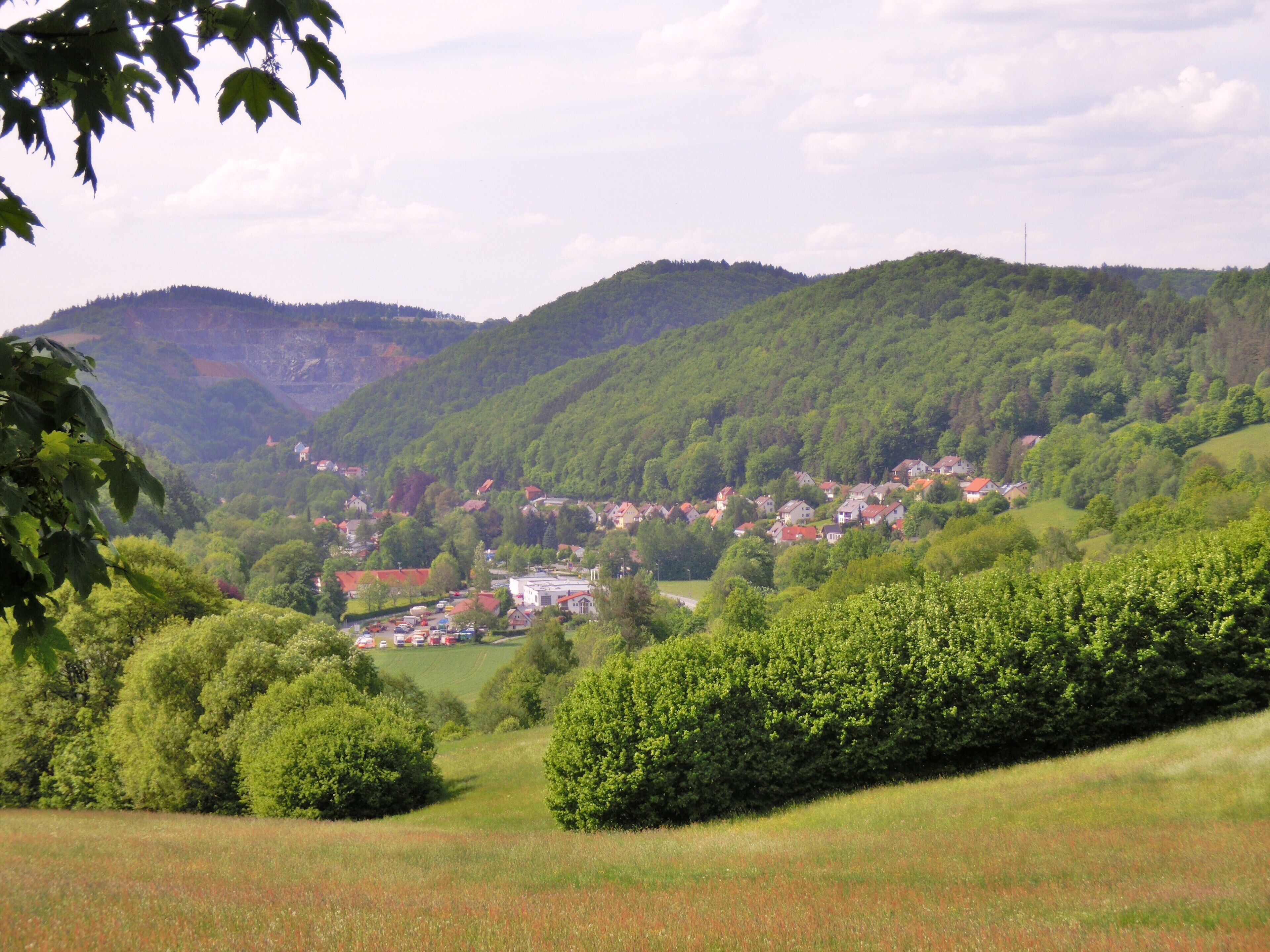 Bad Berneck von Südosten