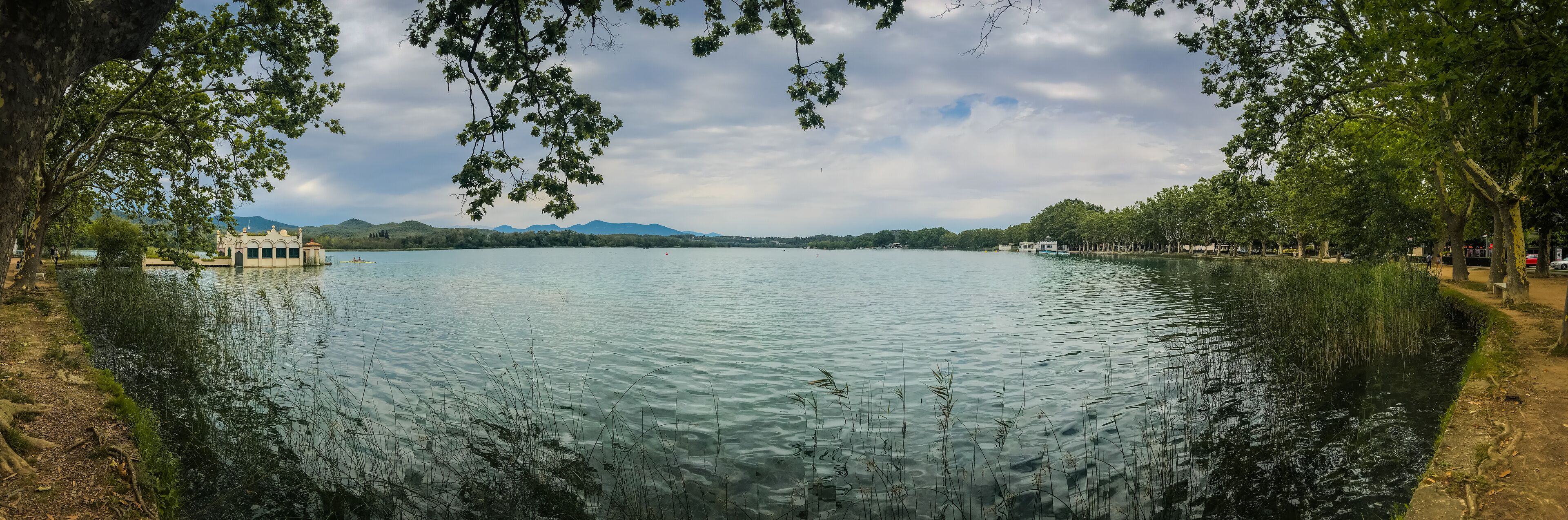 Lake of Banyoles in Catalonia, Spain.