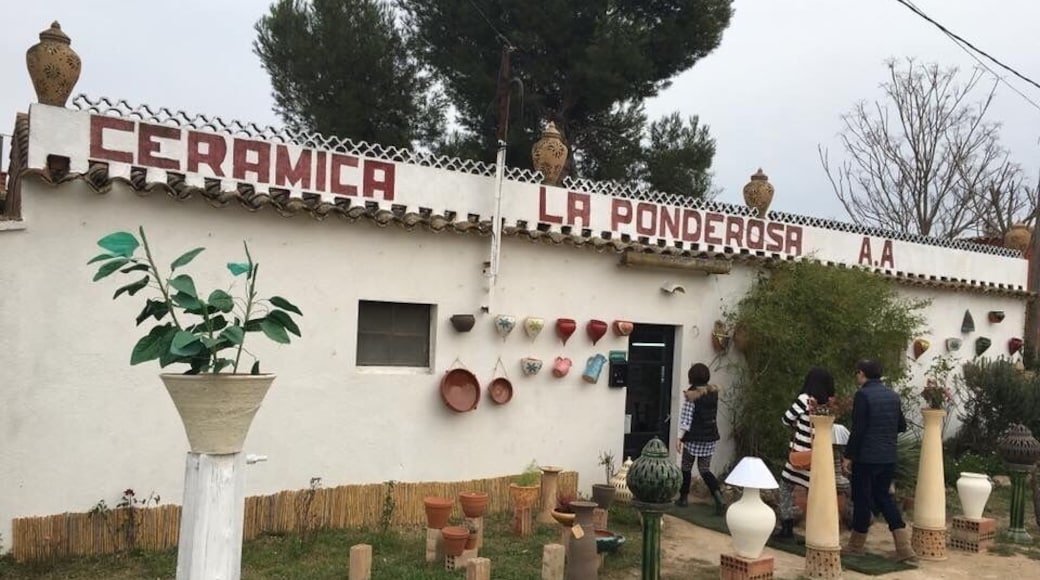 Ceramic street in Costa Brava