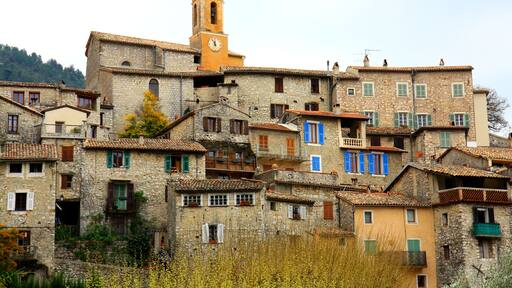 Peillon un joli petit village perchè