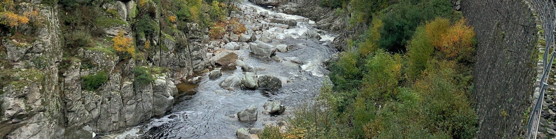 Train ride in the Ardeche