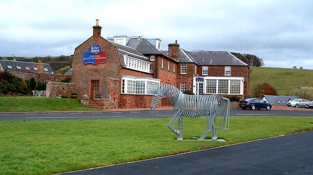 Iron Horse Metalwork horse at Carfraemill Hotel