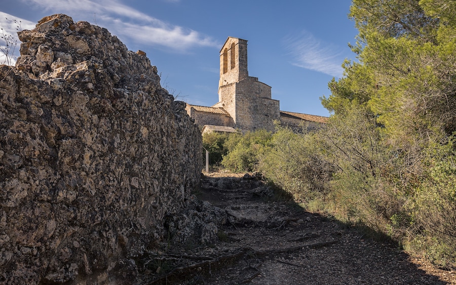Sant Miquel Church in Olerdola, Catalonia
