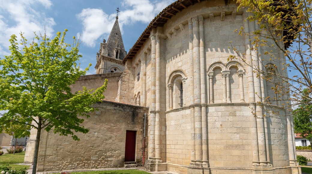 L'église d'Avensan, près de Margaux (Médoc, France)