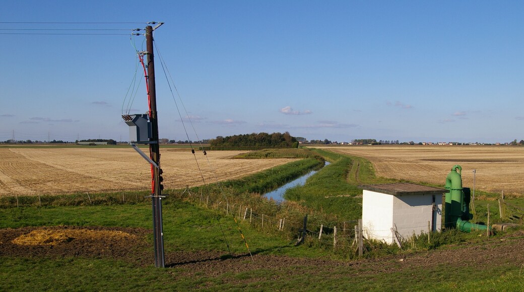 Upwell Fen Pumping Station This pumping station is managed by Upwell Internal Drainage Board, and drains the eastern part of Upwell Fen into the Old Bedford River.