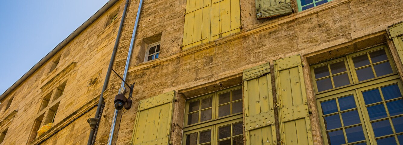 Dans les rues de Pézenas cité de Molière en France