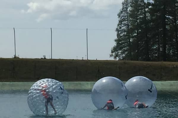 Water-ball in Valberg