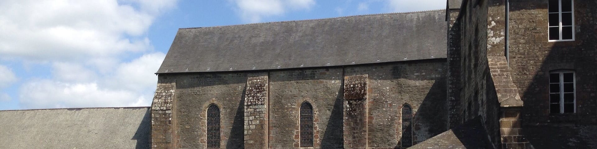 Near to the Grande Cascade, one of two waterfalls in Mortain.
The Chapel sometimes open and although it is falling into disrepair it is really lovely.