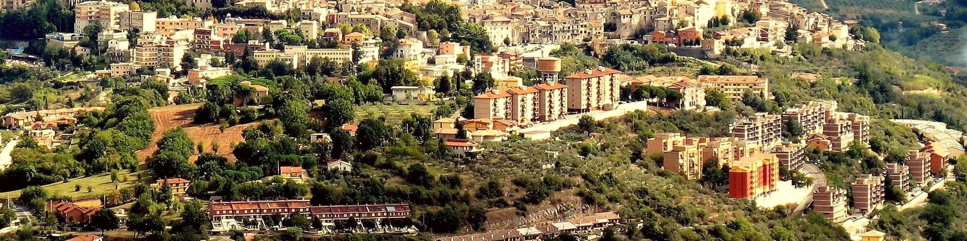 Alatri vista da Fumone