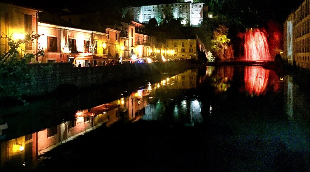 Natural waterfall in Isola del Liri! #italy