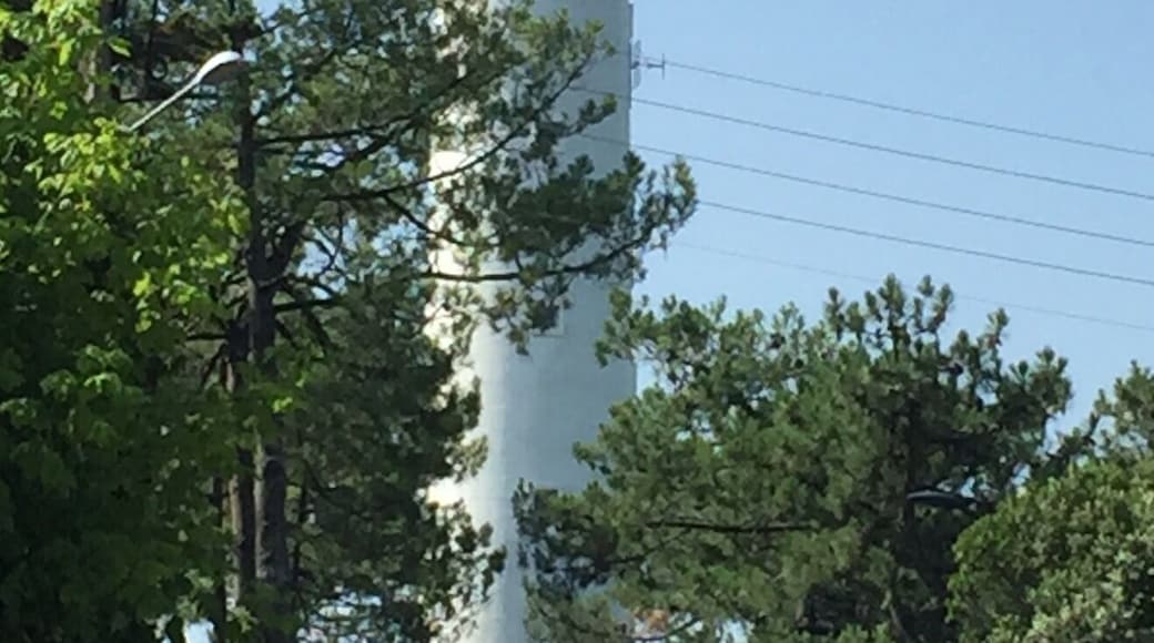 Le phare du Cap Ferret, à visiter. Tout en haut la vue sur la dune du pillat et le banc d'argain