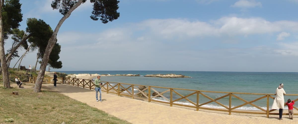 This is a a photo of a beach in Catalonia, Spain, with id:
