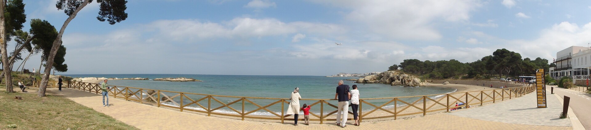 This is a a photo of a beach in Catalonia, Spain, with id:
