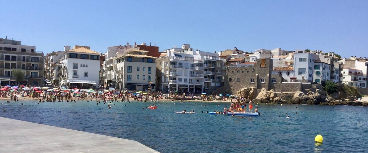 This is beautiful L'Escala - Northern Spain, Costa Brava.