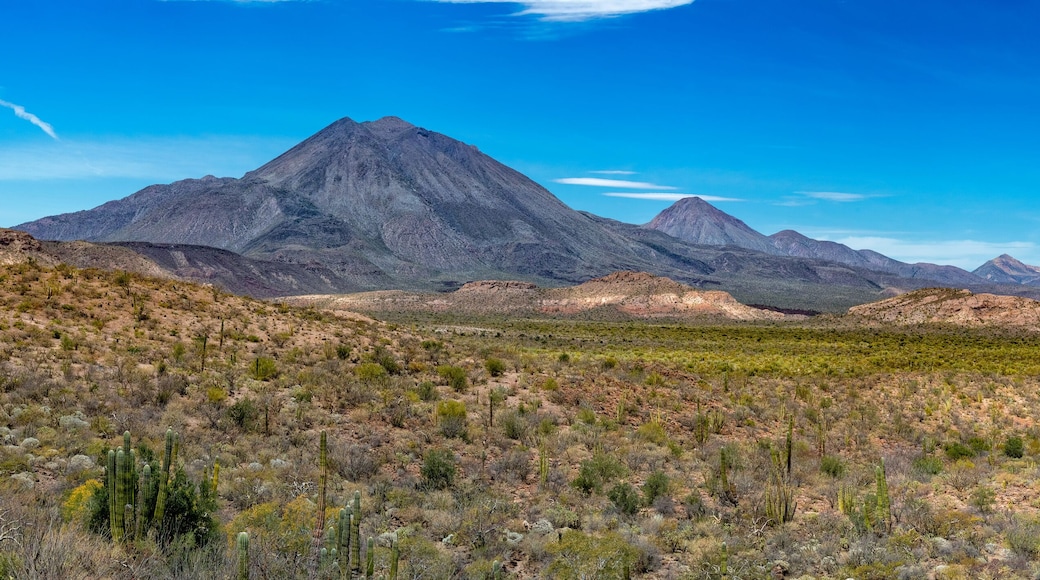 volcano Las Tres Virgenes Baja California Sur panorama