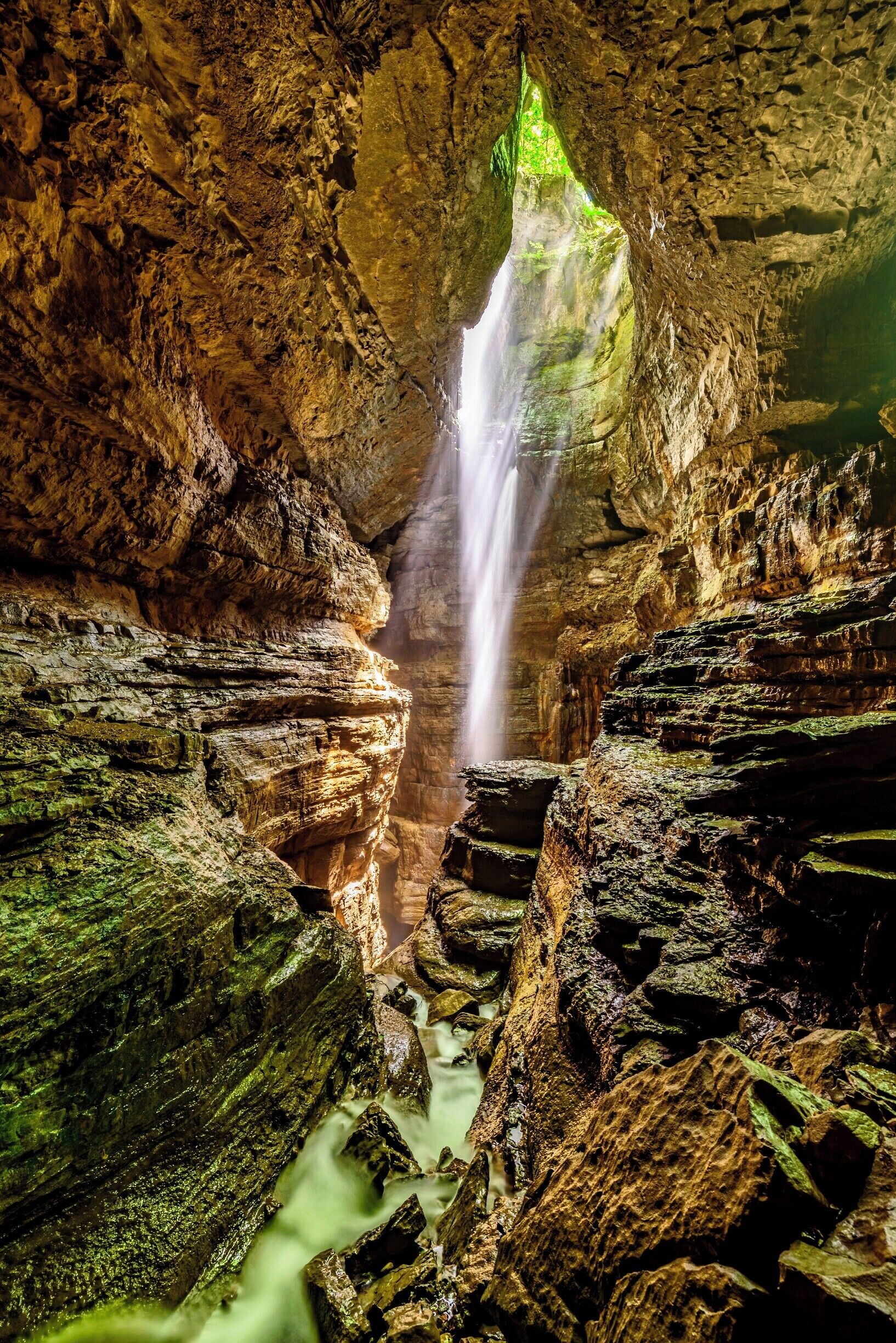 Down in the cave.

#Adventure