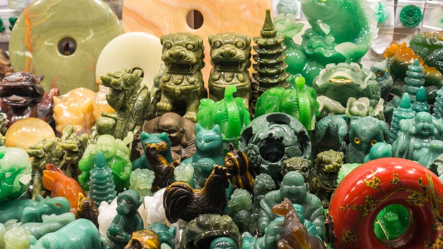 Marché de jade