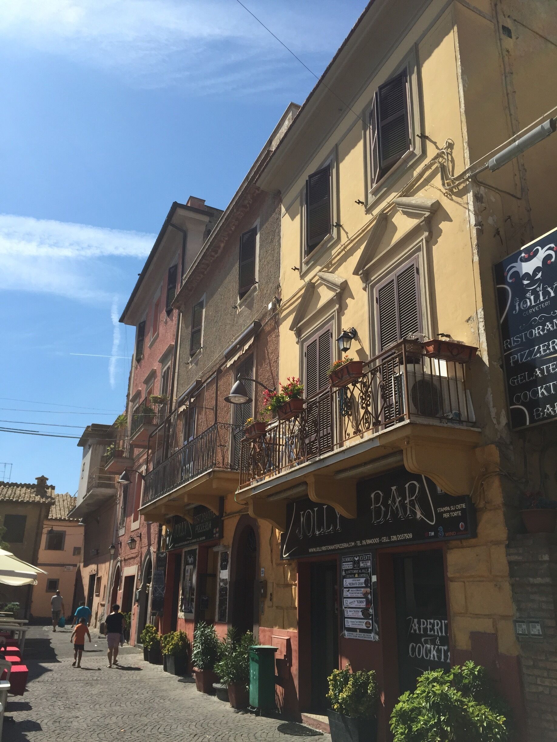 Great old town with castle 