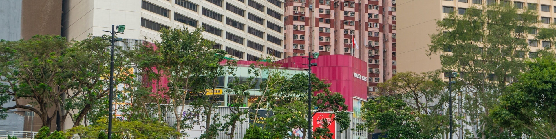 Victoria Park showing a sporting event as well as a small group of people