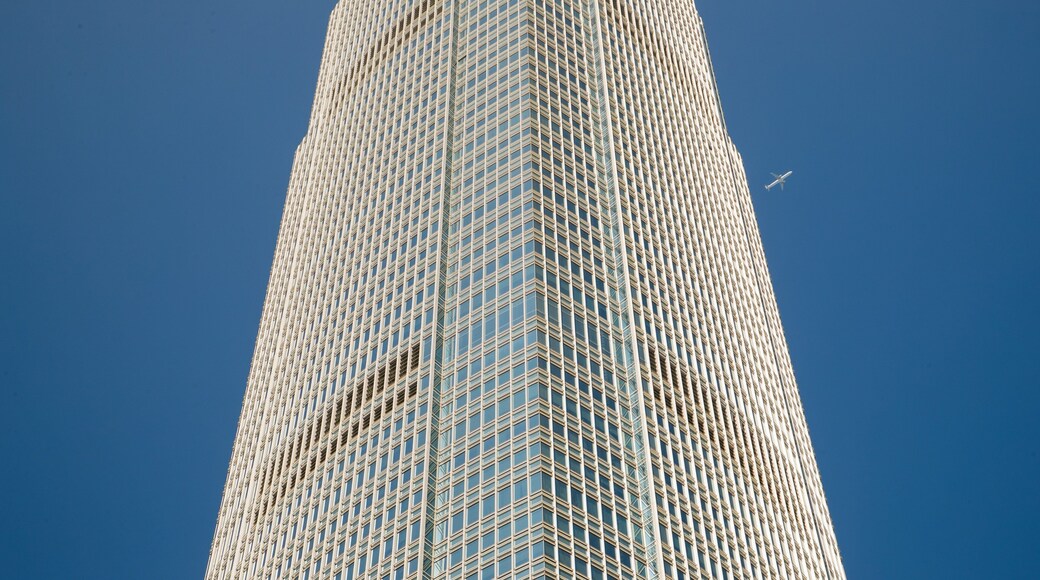 International Finance Centre showing a skyscraper
