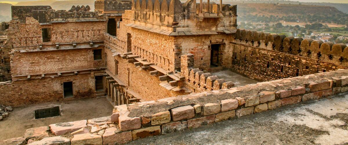 Chanderi Fort (Kirti Durg), Chanderi, Madhya Pradesh, India.