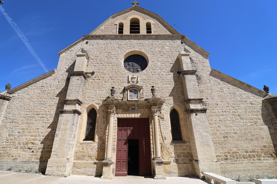 Eglise Notre Dame de la Carce, église romane, ville de Marvejols, département de la LozÚre, France