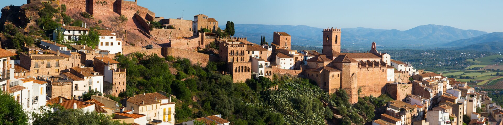 Panorama of Villafames town