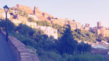 view of Villafames, Spanish town in Valencia